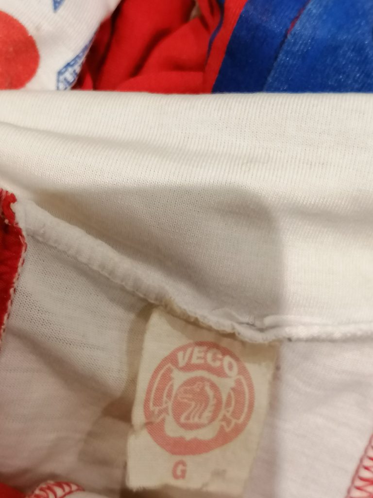 Vintage Paraguay ca. 1990 home shirt Veco football top #6 size L (3)