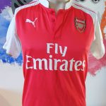 Arsenal 2015 2016 home shirt Puma football top jersey size S (1)