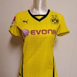 Borussia Dortmund 2013-14 BL Ladies home shirt Puma Lewandowski 9 size UK 8 D34 F36 S (1)