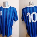Adidas blue football sports shirt #10 trikot size 2XL
