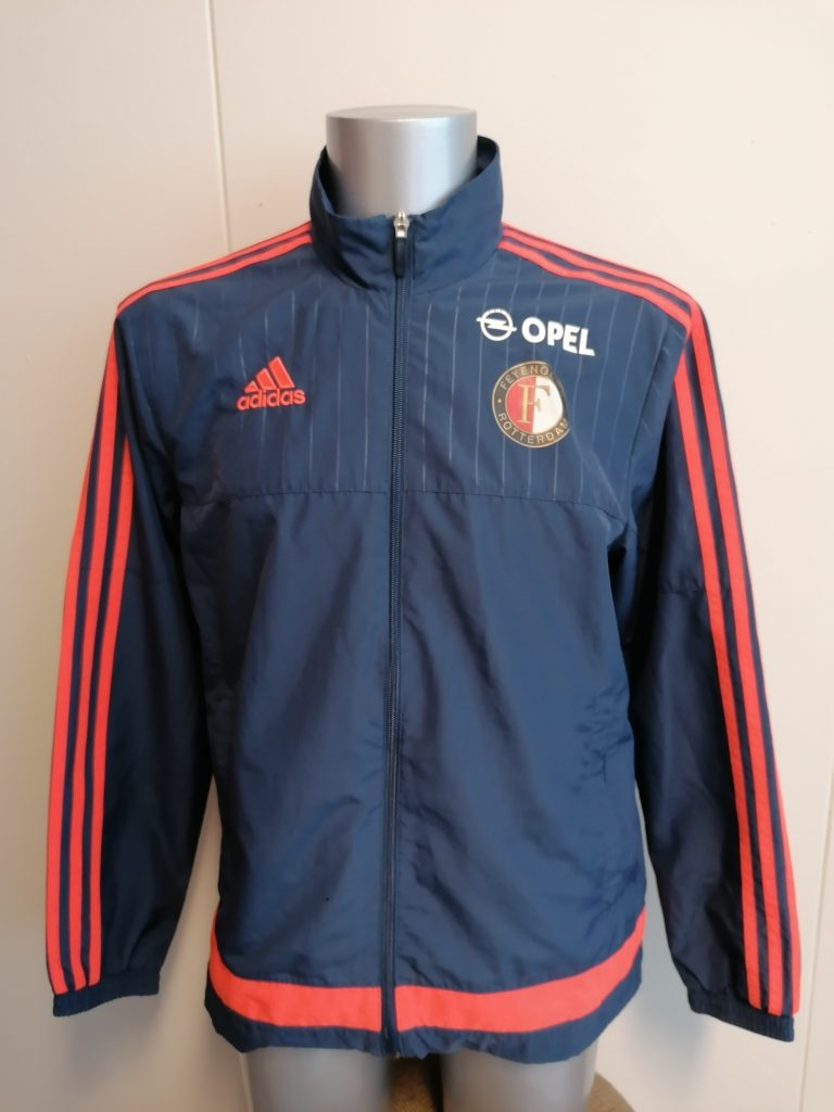 Feyenoord 2015 2016 training track jacket adidas size M adidas Opel (1)