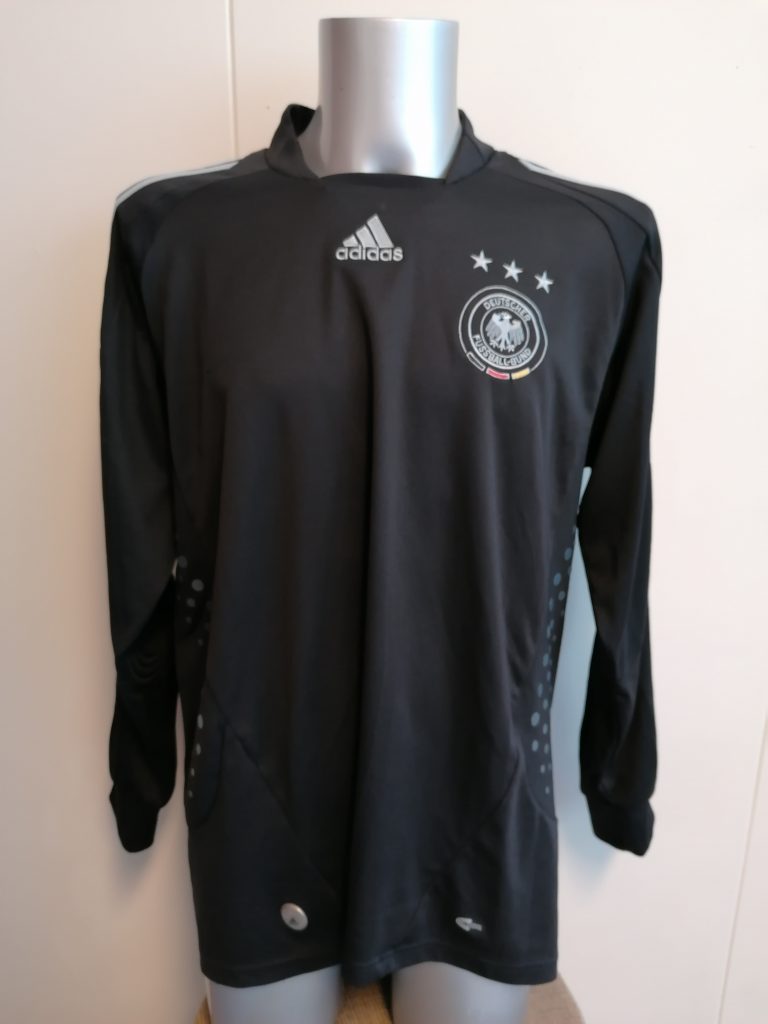Germany 2007 2008 goal keeper shirt ls Adidas EURO2008 size XL padded (1)