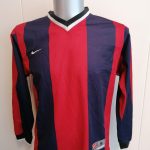 Vintage Nike 1998-00 football shirt ls size S Barca style (1)
