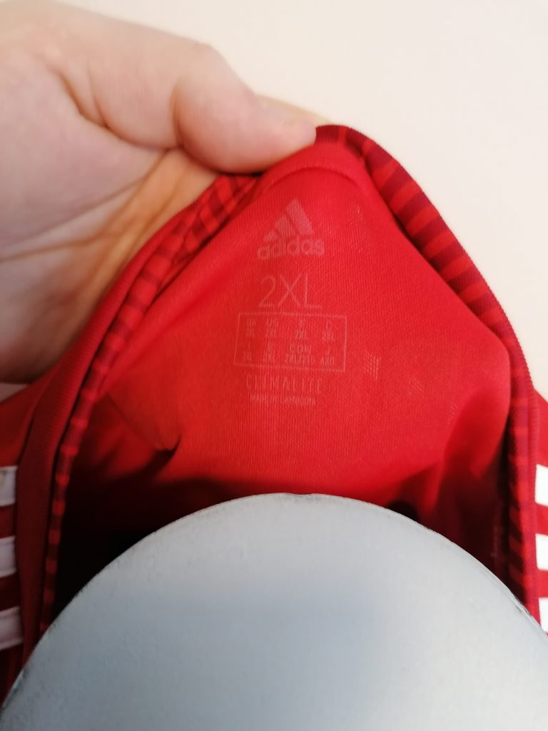 Bayern Munchen 2018 2019 home shirt adidas Goretzka 18 size 2XL (3)