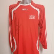 Match worn Birr XI v Liverpool Legends 2012 shirt O’Neills #9 size L signed (1)