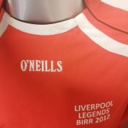 Match worn Birr XI v Liverpool Legends 2012 shirt O’Neills #9 size L signed (5)