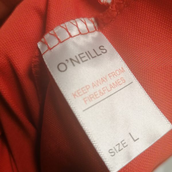 Match worn Birr XI v Liverpool Legends 2012 shirt O’Neills #9 size L signed (6)