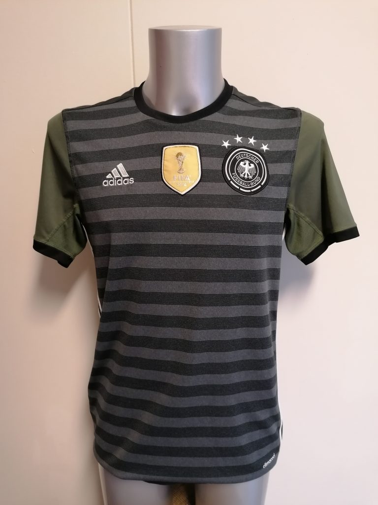Vintage Germany 2015 EURO 2016 reversible Away Shirt Adidas football top size M (1)