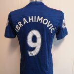 Manchester United 2016 2017 away shirt adidas EPL Ibrahimovic 9 size S (2)