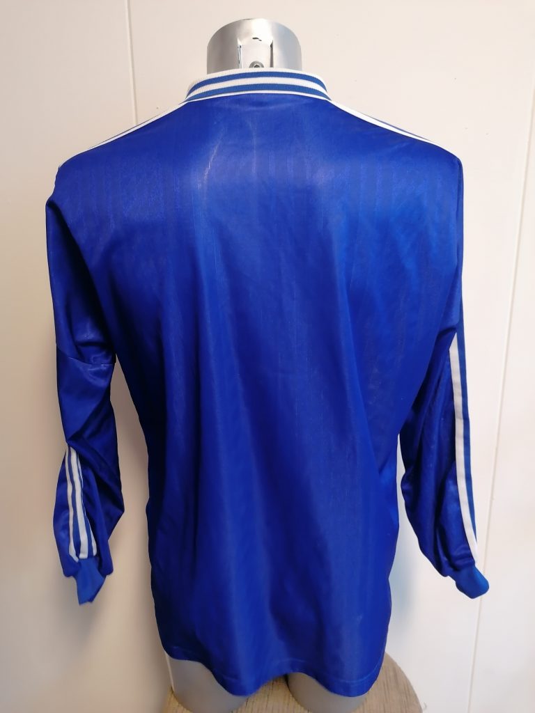 Vintage Adidas 1996 football shirt ls style Schalke France size XL 44-46 (4)