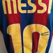 Vintage Barcelona 2009 2010 home shirt Nike Messi 10 football top size S (4)