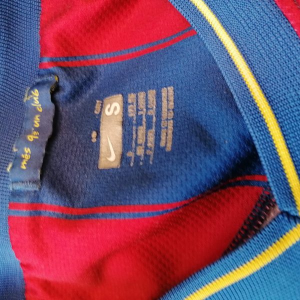 Vintage Barcelona 2009 2010 home shirt Nike Messi 10 football top size S (5)