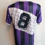 Vintage Puma 1980ies purple football shirt 8 13 size L made west Germany (1)