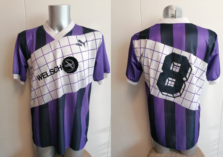 Vintage Puma 1980ies purple football shirt 8 13 size L made west Germany (3)