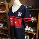 Womens Bayern Munchen 2017 2018 away shirt adidas James 11 size ladies XL UK 20-22 (3)