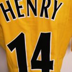 Player issue Arsenal 2005 2006 away shirt Nike football Henry 14 size L (4)