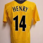Player issue Arsenal 2005 2006 away shirt Nike football Henry 14 size L (5)