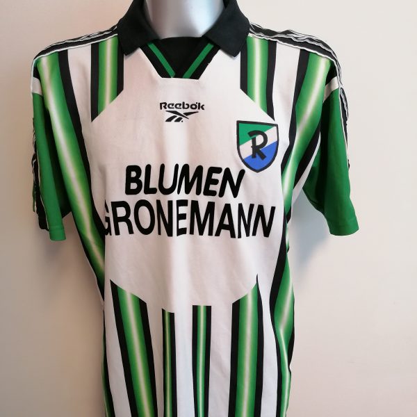 Vintage 1990ies Germany Amateur team shirt #8 size L football Reebok (2)