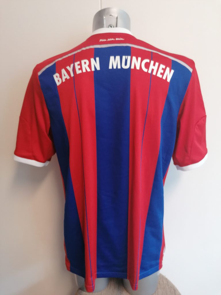 Bayern Munchen 2014 2015 home shirt adidas football top size XL (4)
