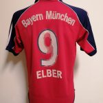 Vintage Bayern Munchen 1999-01 home shirt adidas BL Elber 9 size S (2)