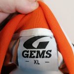 Vintage GEMS 1990ies ls orange retro football shirt size XL (2)