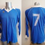Vintage Gimer Sport 1980ies 1990ies ls blue football shirt #7 size XL
