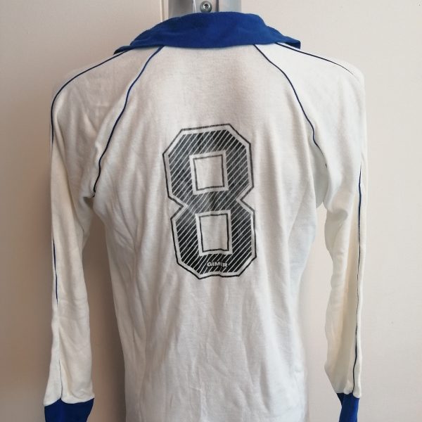 Vintage Gimer Sport 1980ies 1990ies ls white football shirt #8 size XL (2)
