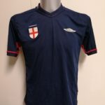 England World Cup 2002 2003 2004 reversible away shirt Umbro size M (6)