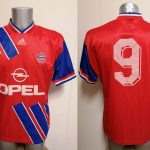 Vintage Bayern Munchen 1993 1994 1995 Home shirt adidas # 9 size M