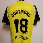Vintage Borussia Dortmund 1995 1996 home shirt Nike Ricken 18 size L (4)