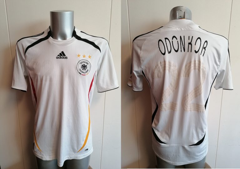 Germany 2005 World Cup 2006 2007 home adidas Odonkor 22 size M