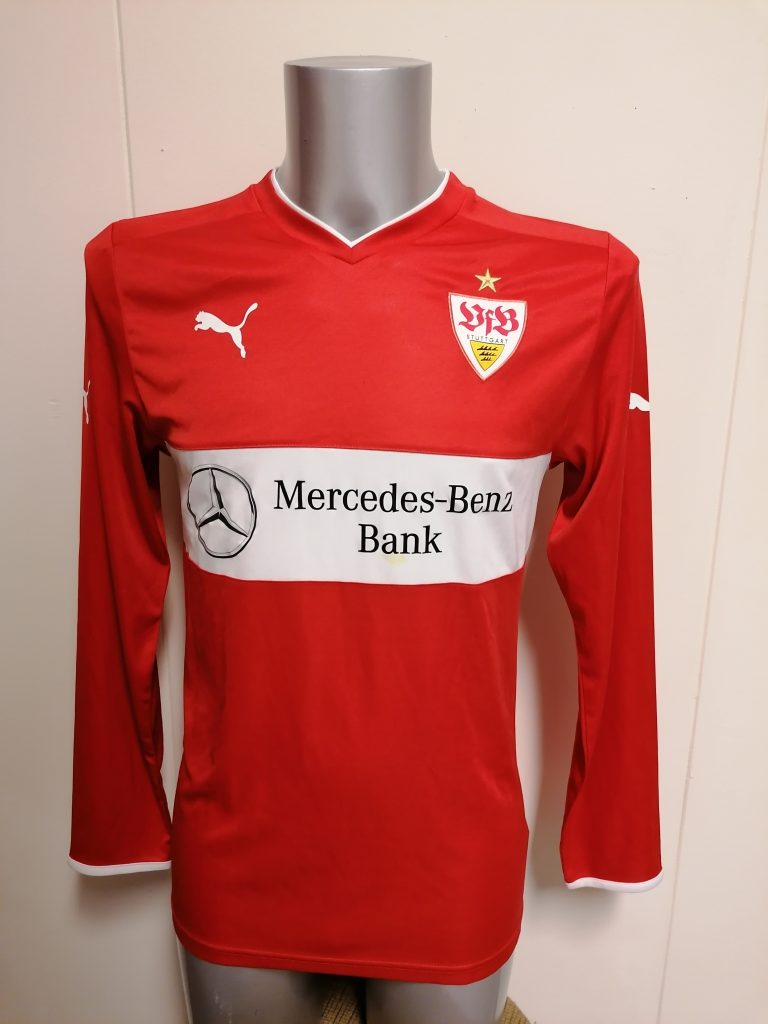 Vfb Stuttgart 2012 2013 2014 ls away shirt Puma jersey trikot #6 size M (2)