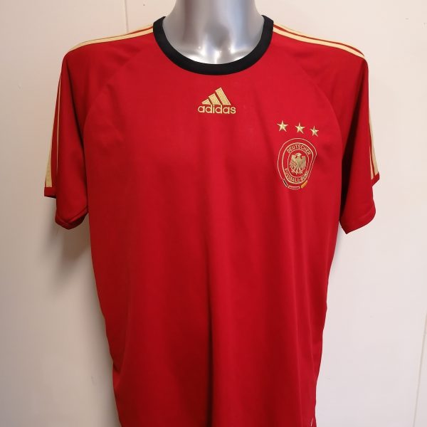 Vintage Germany 2008 2009 Fan Away Shirt Adidas Climalite size XL (4)