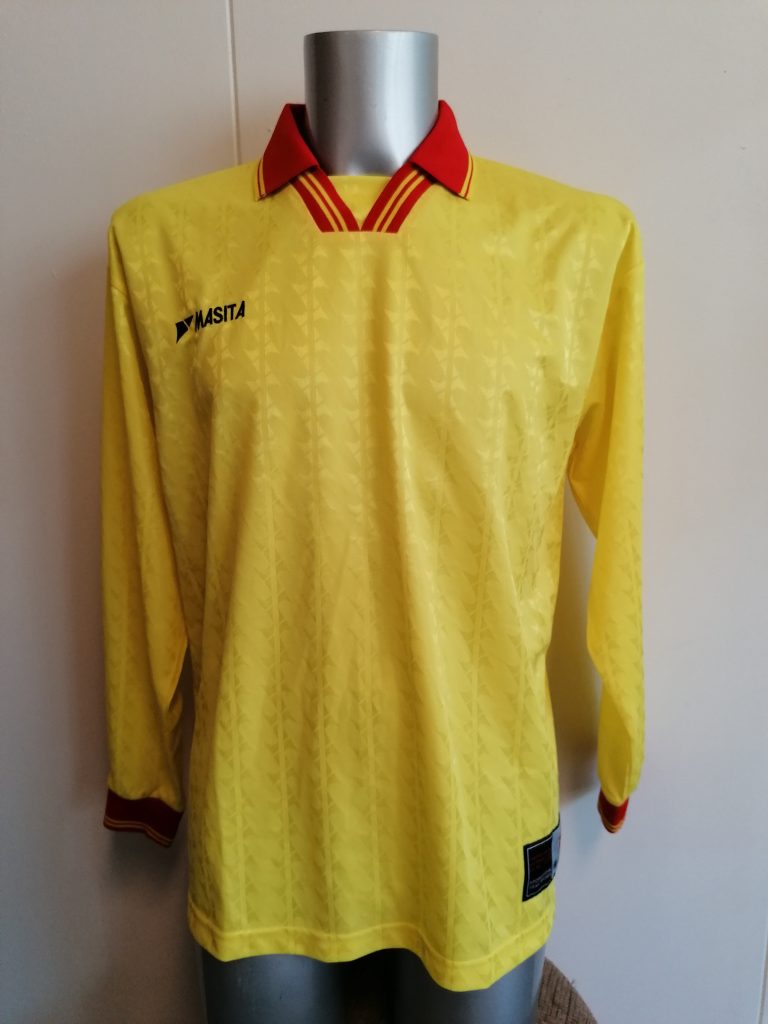 Vintage Masita 1990ies yellow ls shirt size ML (1)