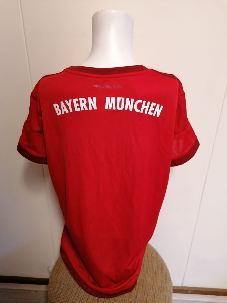 Womens Bayern Munchen 2015 2016 home shirt adidas ladies XL UK 20-22 (2)