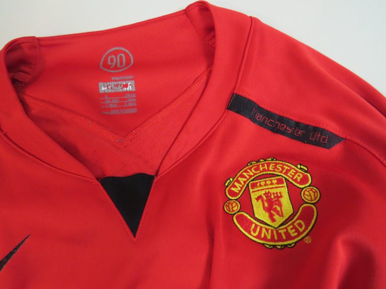 Nike Manchester United 200708 Training Top Shirt Red size M (2)