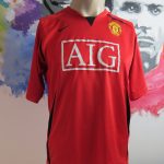 Nike Manchester United 200708 Training Top Shirt Red size M (4)