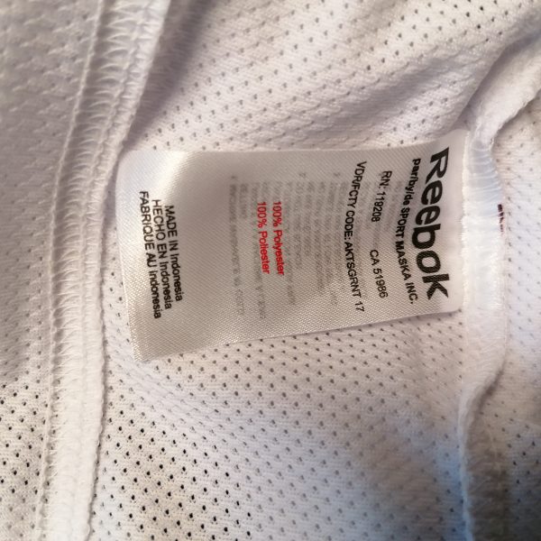 Reebok white Ice Hockey jersey shirt size L BNWT (6)