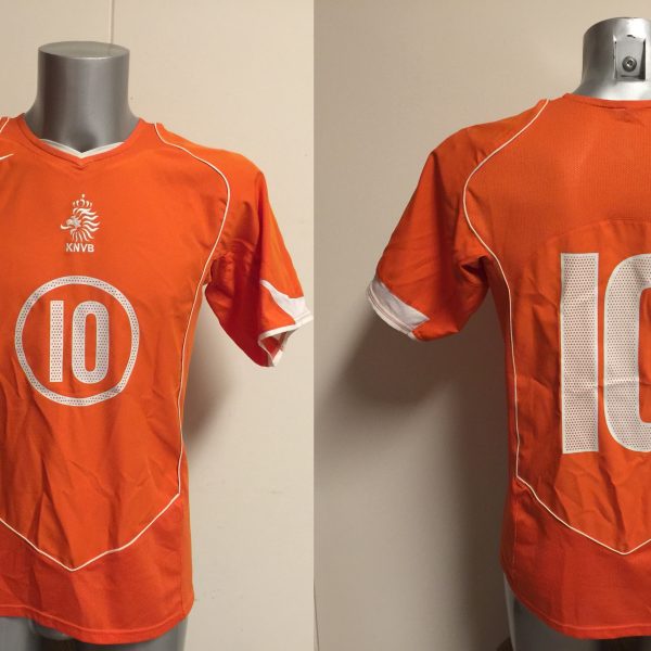 Netherlands Holland EURO 2004 2005 2006 home shirt #10 size S