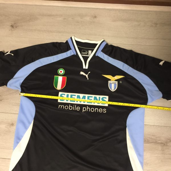 Vintage Lazio Roma 200001 away shirt Puma Veron 23 size L (22)