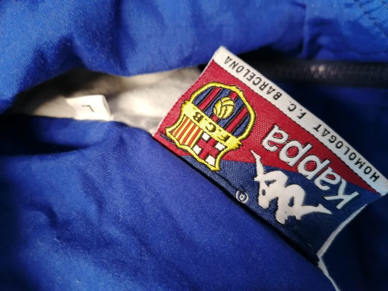 Barcelona KAPPA Training 1995-97 Track Jacket red blue size L (3)