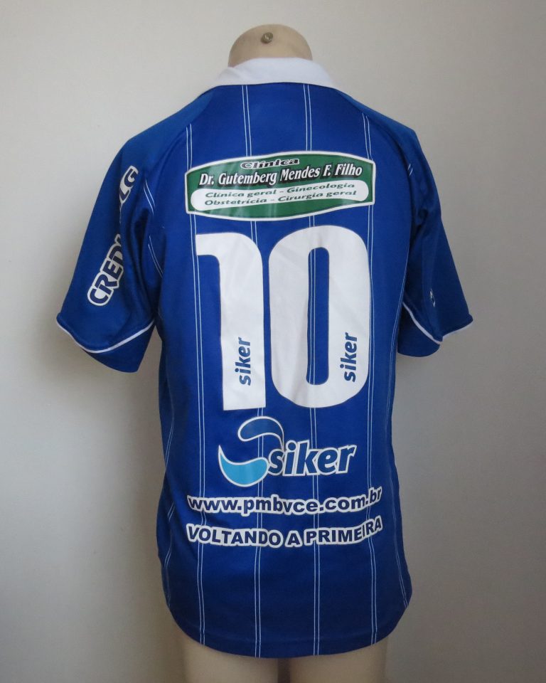Boa Viagem Esporte Clube home shirt #10 camisa Siker soccer jersey size G Large (3)