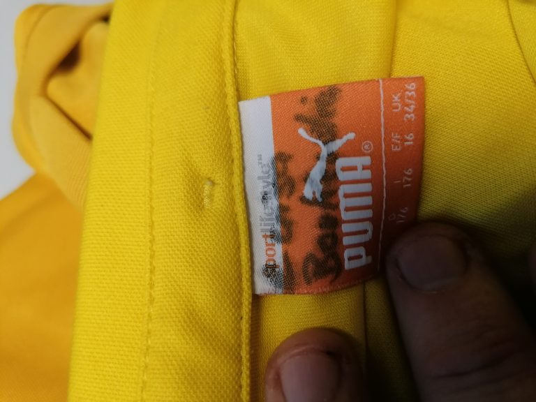 Borussia Dortmund 2014 2015 home cup shirt Puma size 176 YXXL 16Y (3)