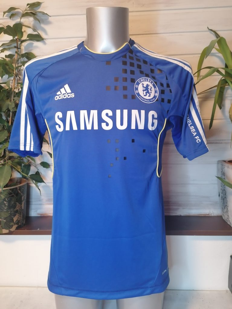 Chelsea 2011 2012 blue training shirt adidas jersey size M 3840 (1)