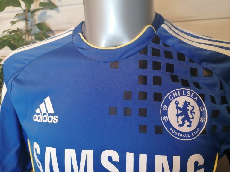 Chelsea 2011 2012 blue training shirt adidas jersey size M 3840 (8)