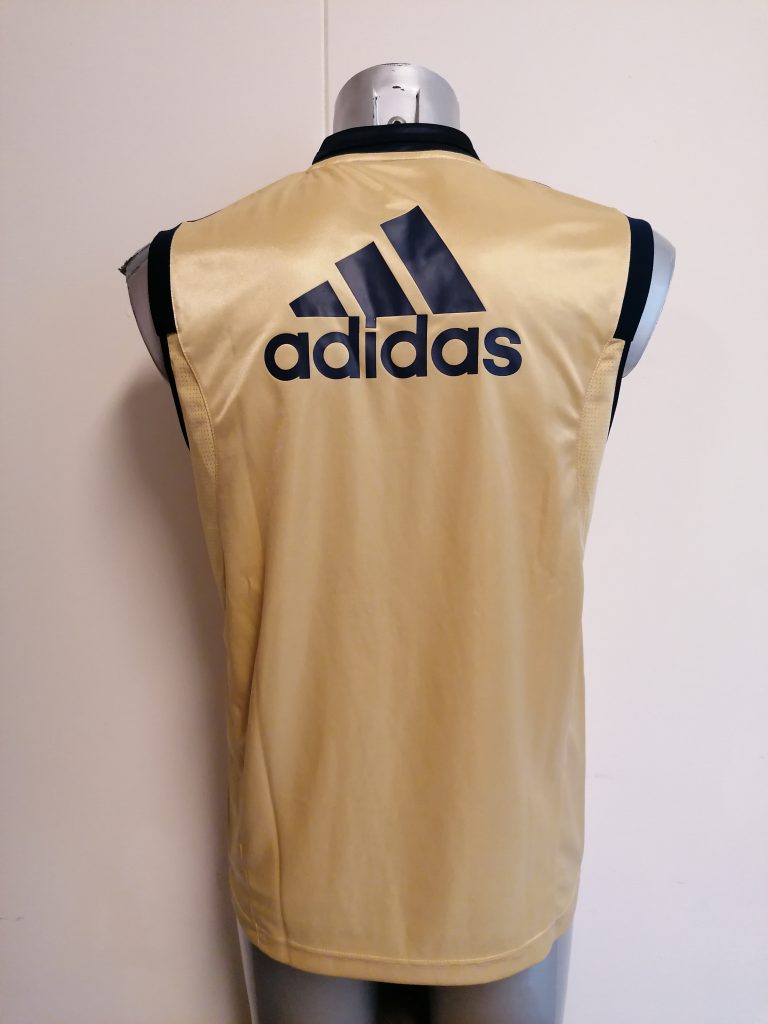 Chelsea 2012 2013 training vest sleeveless shirt adidas gold size M 3840 (2)