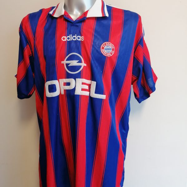 Vintage Bayern Munchen 1995 1996 1997 Home shirt adidas size XXL (1)