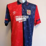 Vintage Cagliari 1992 1993 home shirt Umbro jersey size XL mint (1)