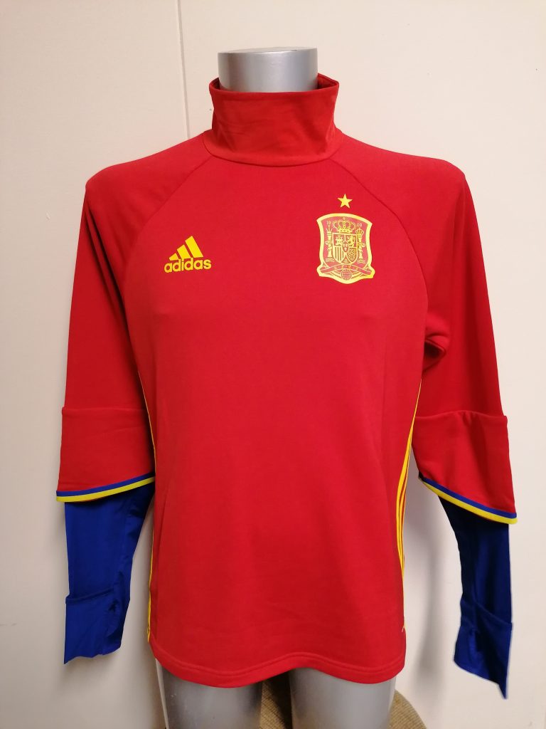 Spain 2015-16 full tracksuit top and trousers size M adidas (8)