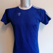 Vintage Adidas 1980ies football shirt blue 56 Medium W-Germany (1)